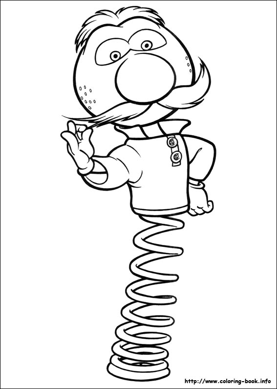 The Magic Roundabout coloring picture